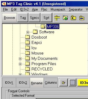 MP3 tag rename artist Click To Enlarge