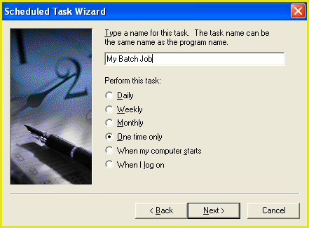 task scheduler