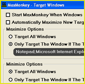 Automatically maximize windows